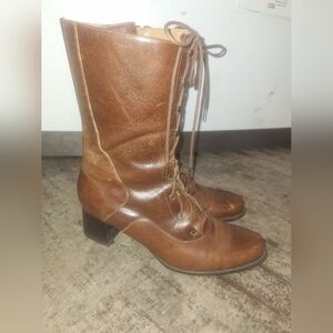 NATURALIZER LEATHER BOOTS , 10